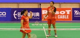Anggia /Tiara penentu kemenangan Indonesia atas Malaysia/badmintonindonesia.org