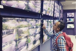 Deskripsi : CCTV memberikan rasa aman di kawasan Alam Sutera I Sumber Foto : Dokpri Andri M