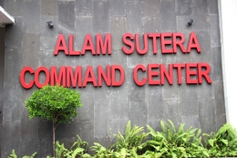 ALAM SUTERA COMMAND CENTER. Memberikan rasa aman bagi penghuni dan pengunjung di Alam Sutera. (Foto: Gapey Sandy)