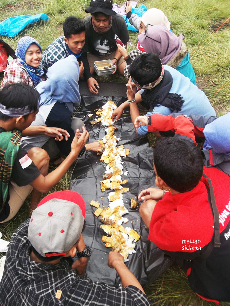 Makan pagi bersama (dok.pri)
