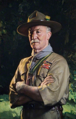 Lukisan Baden-Powell karya David Jagger. (Foto: artuk.org)