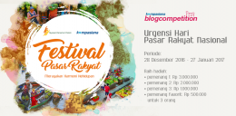 Blog Competition Urgensi Hari Pasar Rakyat Nasional