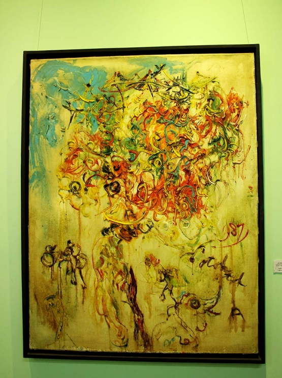 Koleksi pribadi, Salah satu karya Affandi