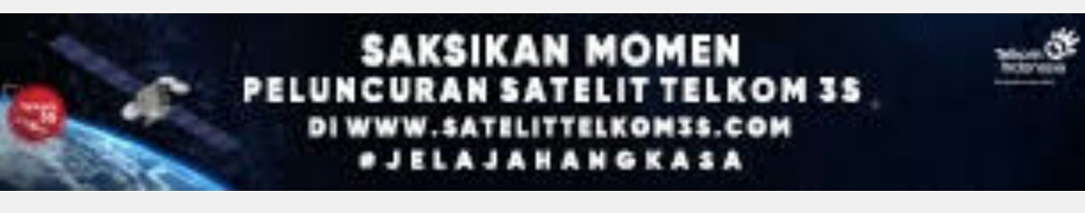 Tautan daring yang bisa diakses untuk menyaksikan siaran langsung peluncuran satelit Telkom 3S, diunduh dari www.detik.com