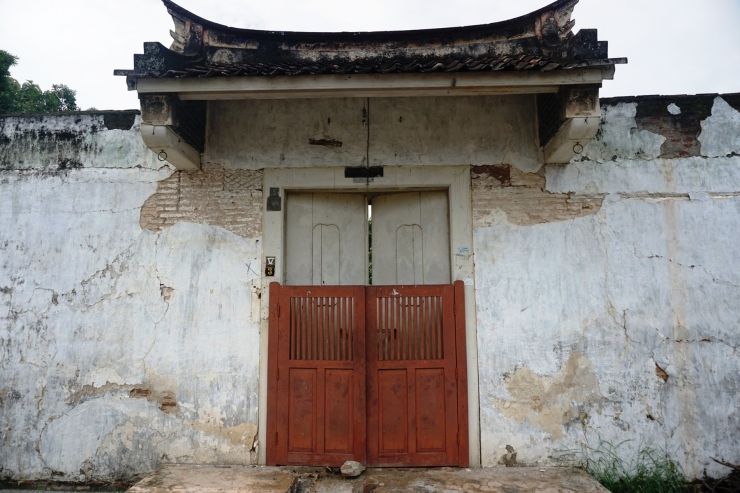 Bangunan ruamah warga Tionghoa di Lasem yang masih asli di Desa Karangturi. (Dok. Pribadi)