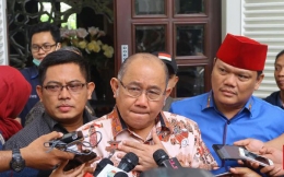 Ketua DPD Demokrat DKI Jakatra, Nachrowi. (Foto:CNNIndonesia)