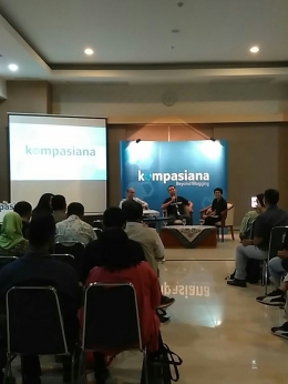 Suasana acara peluncuran logo baru Kompasiana/@Kompasiana