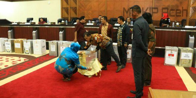 Rapat Pleno Pilkada Gubernur Aceh (Humas KIP Aceh)