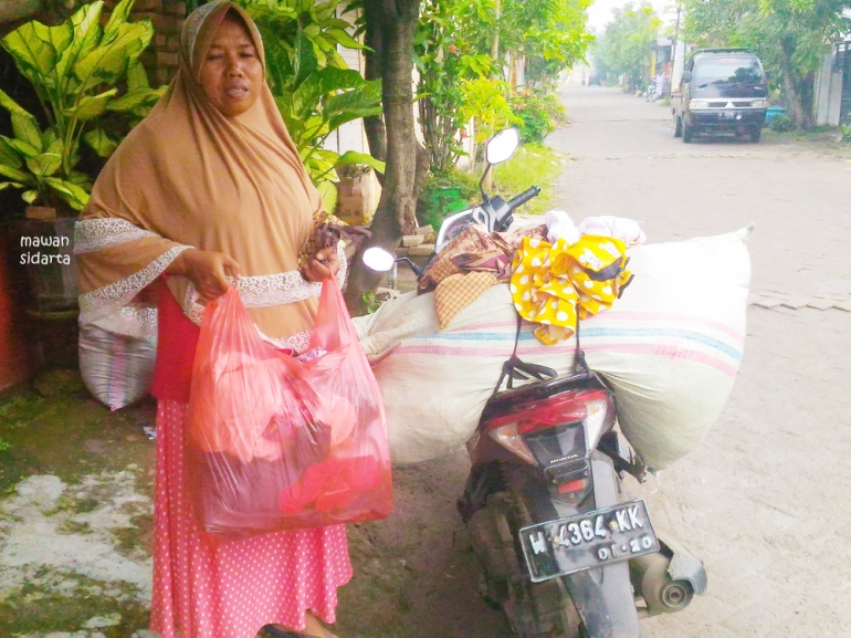 Keliling jadi lancar dengan kendaraan barunya (dok.pri)