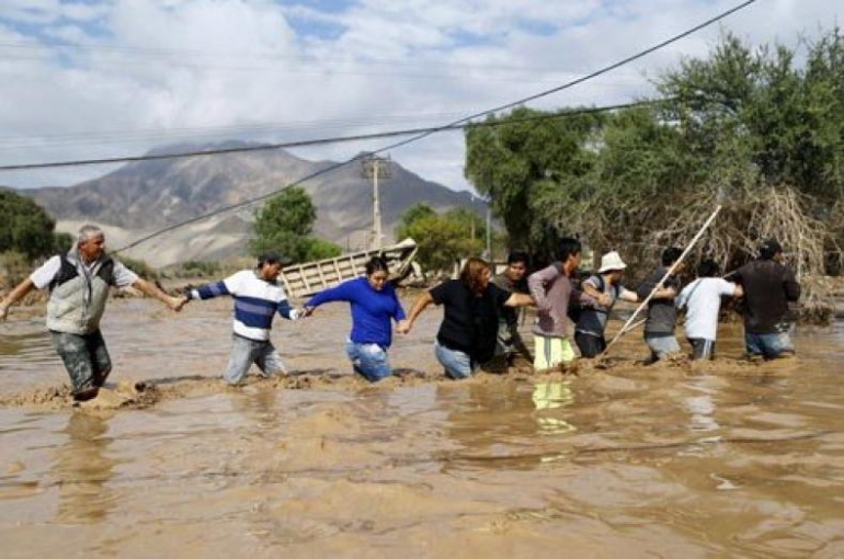 Banjir Longsor di Chile. Source: Konfrontasi