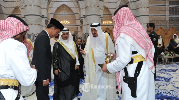 Presiden Jokowi saat berkunjung ke Arab Saudi (Sumber: liputan6.com)