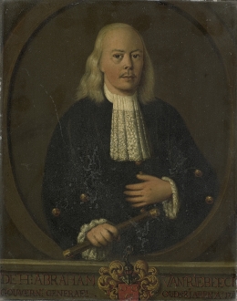 Lukisan wajah Abraham van Riebeeck. (Foto: wikimedia.org)