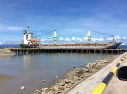 Tol Laut di Pelabuhan PELNI Wasior Kabupaten Teluk Wondama Provinsi Papua Barat (dokumentasi pribadi)