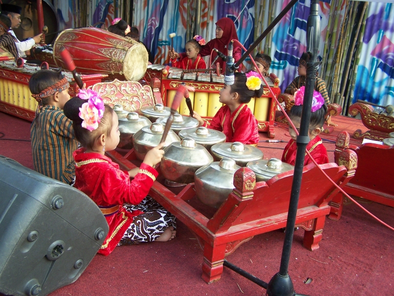 gamelan anak desa Panggungharjo*