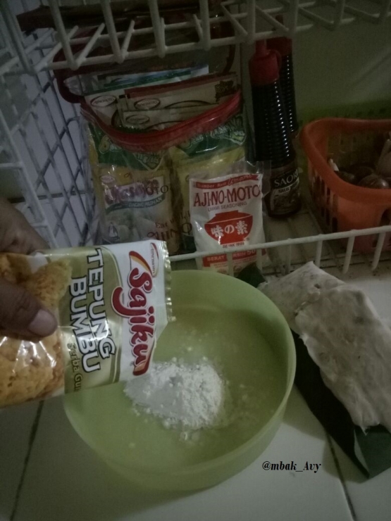 Tempe tepung bumbu Sajiku (dok.pri)