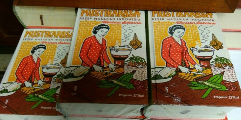 Buku masakan Mustika Rasa (Foto: Kompascom Silvita Agmasari)