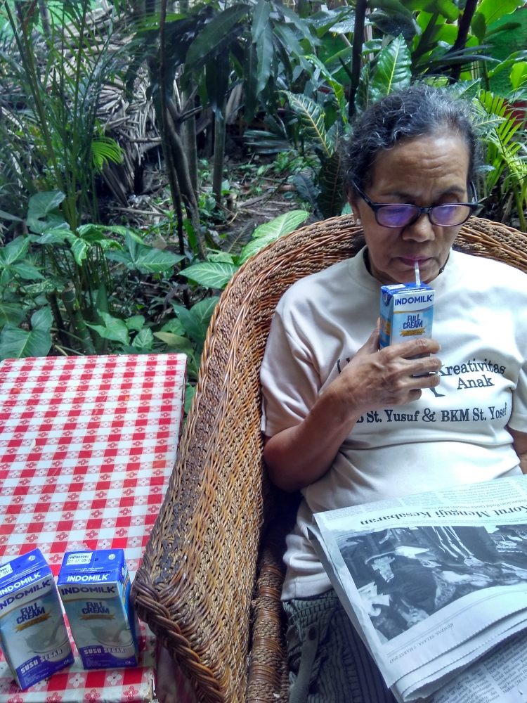 Mengawali hari dengan konsumsi susu Indomilk