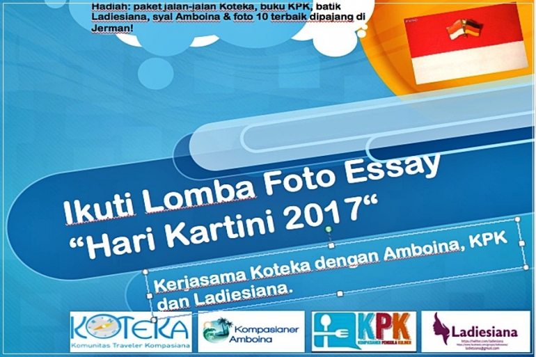 Flyer Lomba - Koteka-Ambonia-KPK-Ladiesiana.