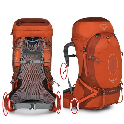 osprey atau deuter