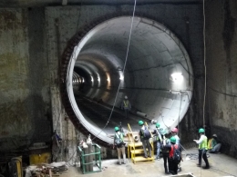 Terowongan MRT Setiabudi (dokpri)