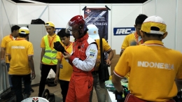 Tim Indonesia di gelaran Shell Eco-marathon 2017. Dokpri