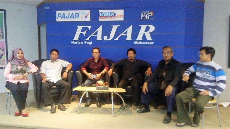 Media Visit ke Fajar Makasar, 25 Februari 2017