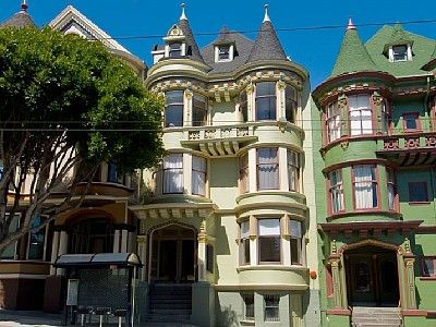 Rumah bergaya Victorian-Baroque di San Francisco || www.pinterest.com
