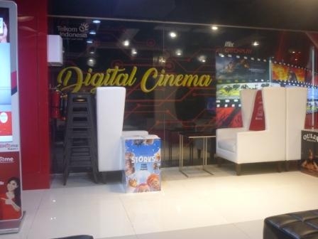 Airport digital cinema Soekarno-Hatta/foto dokpri