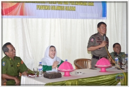 Wabup Jeneponto membuka secara resmi Pelatihan Pendidikan Kesetaraan Gender Dalam Keluarga di Hotel Bintang Karaeng, Jeneponto (17/03).| Dokumentasi pribadi