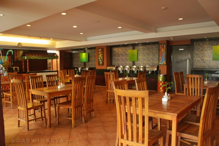 Suasana Ambrosia Restoran di Best Western Resort Kuta, Sabtu (18/3) / dap