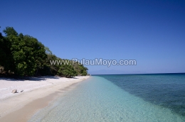 Pantai 1 atau Beach One di kawasan Poto Jarum (sumber : pulaumoyo.com)