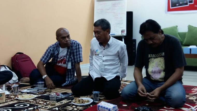Rooy John, Kang Nasir, dan TS (dok.pri)