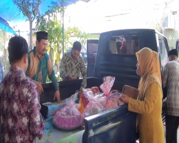 Gambar 4, Hantaran adat Aceh mengiringi acara mengantar mempelai (Doc. FMT)