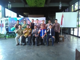 Pengda Hapkido Jateng bersama GBPH Prabukusumo, Master Yoyok dan perwakilan pemerintah