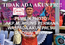 Photo IG : AKP. M Agung Permana
