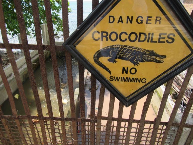 Danger, no swimming (foto Adi Prima)