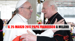 Paus Fransiskus dan Uskup Agung MIlan Kardinal Angelo Scola, FOTO: papaboys.org