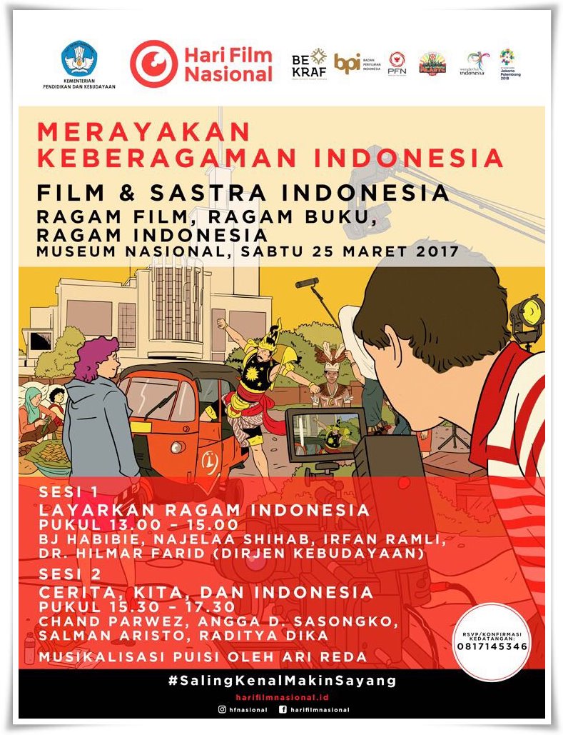 Dialog Film Di Museum Nasional, B.J. Habibie Dan Raditya Dika Jadi ...