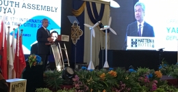 Wakil Perdana Menteri/Deputy Prime Minister Malaysia, YAB Datuk Sri Utama Dr. Ahmad Zahid bin Hamidi memberikan sambutan dalam pembukaan AUYA 2017 | Dokumentasi Kompasiana