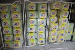 Produk J'Fast Pancake Durian yang siap di distribusikan