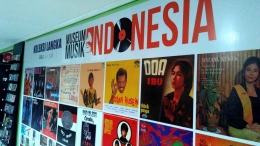 Beberapa koleksi langka karya musik Indonesia coba diselamatkan di miseum ini. Dok pribadi
