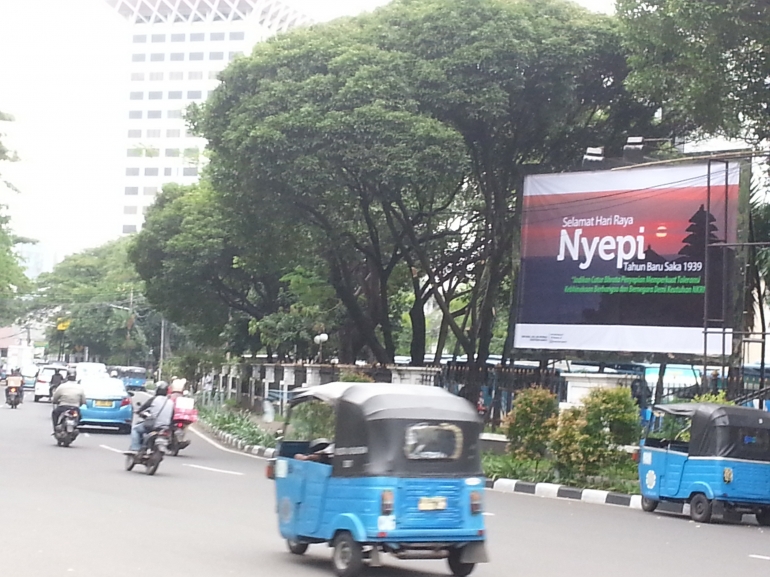 Pesan toleransi menyambut Hari Raya Nyepi di Kementerian Agama, Jakarta (Dokpri)