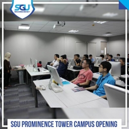 Suasana Perkuliahan di Swiss German University The Prominence Tower Campus | dok SGU