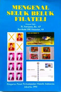 Buku filateli terbitan Perkumpulan Filatelis Indonesia tahun 1994. (Foto: PFI)