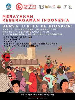 Poster peringatan Hari FIlm Nasional (dok. laman facebook Hari Film Nasional)