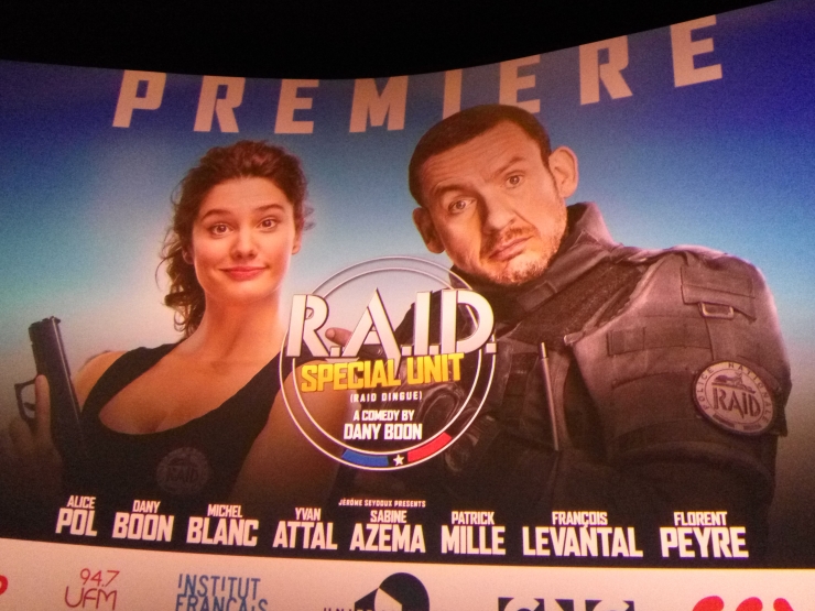 Raid Special Unit, Film komedi aksi Perancis, sebuah pilihan hiburan tontonan yang mengundang tawa (foto:riapwindhu) 