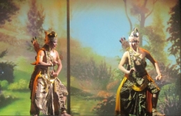 Arjuna kesulitan membina hubungan dengan putranya, Abimanyu dalam lakon Abimanyu Mandira Sungsang (DOkumentasi Pribadi)