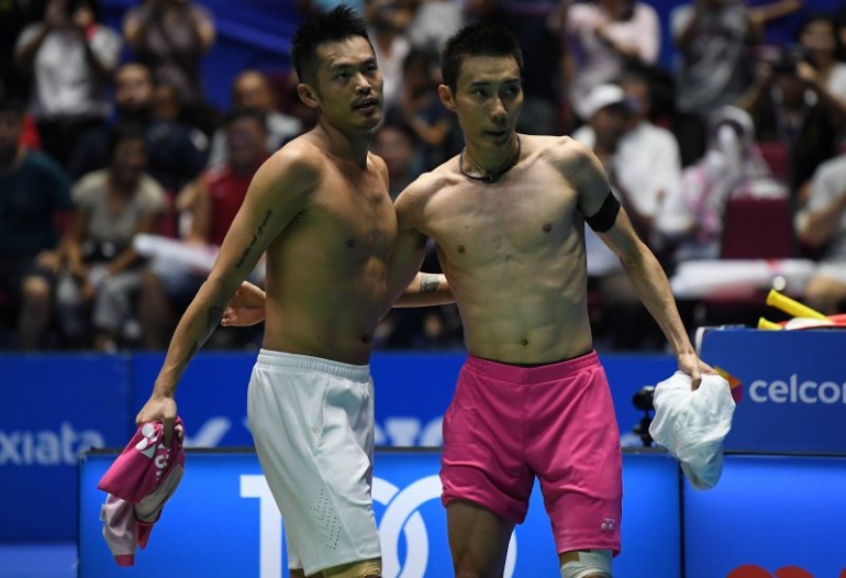 Lin Dan dan Lee Chong Wei, dua pemain hebat yang sangat ambisius. (sumber foto: themalaymailonline.com)