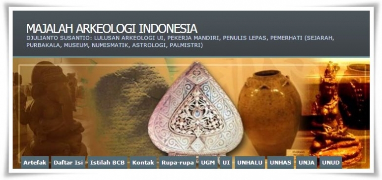 Blog arkeologi milik pribadi sejak 2008. Sudah diakses lebih dari 1,1 juta orang (Foto: Djulianto Susantio)
