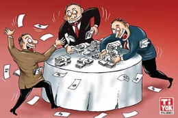 Korupsi berjamaah. (Ilustrasi : http://himiespa.feb.ugm.ac.id)